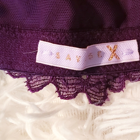 Savage X Fenty Romantic Corded Lace Unlined Balconette Bra Size: 46DDD - Picture 8 of 10